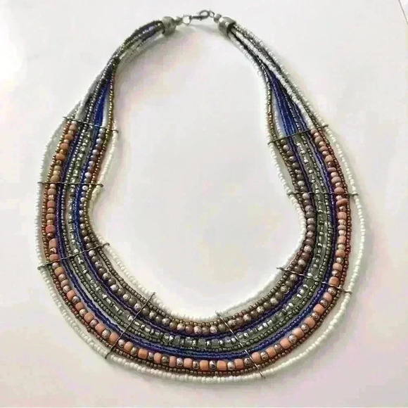 Beaded Chocker  Necklace - Picture 1 of 4